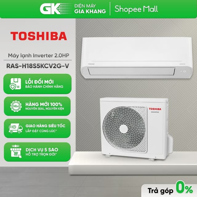 RAS-H18S5KCV2G-V - Máy Lạnh Toshiba Inverter 2 HP [Freeship HCM] - Ảnh 8