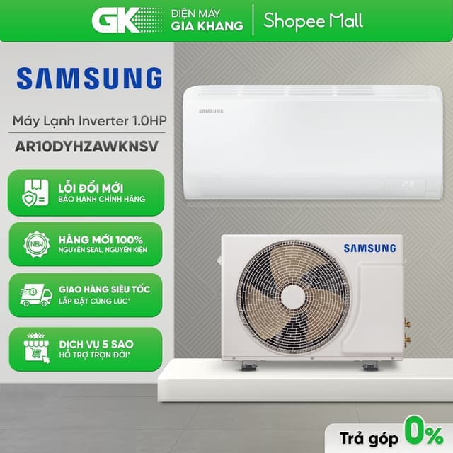 AR10DYHZAWKNSV - Máy Lạnh Samsung Inverter 1 HP [Freeship HCM] - Ảnh 6