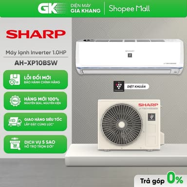 So sánh giá AH-XP10BSW 1 HP Máy Lạnh Sharp Inverter [Toàn Quốc] rẻ nhất?
