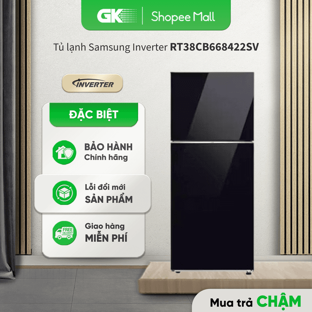 [FREESHIP HCM] RT38CB668422SV - Tủ Lạnh Samsung Inverter 385 lít Bespoke RT38CB668422SV - Bảo Hành Chính Hãng - Ảnh 9