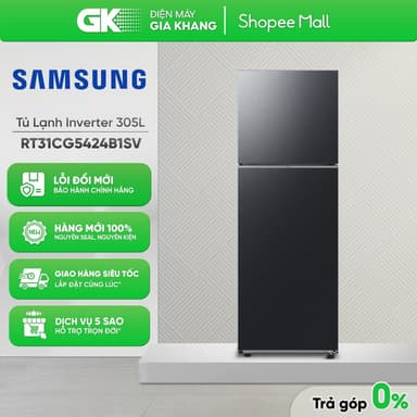 So sánh giá RT31CG5424B1SV - Tủ Lạnh Samsung Inverter 305 Lít [Toàn Quốc] rẻ nhất?