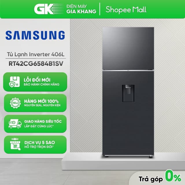 RT42CG6584B1SV - Tủ Lạnh Samsung Inverter 406 Lít RT42CG6584B1SV [Freeship HCM] - Ảnh 9