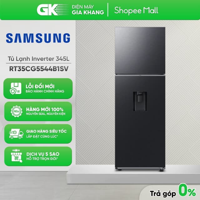 RT35CG5544B1SV - Tủ Lạnh Samsung Inverter 345 Lít RT35CG5544B1SV [Freeship HCM] - Ảnh 2