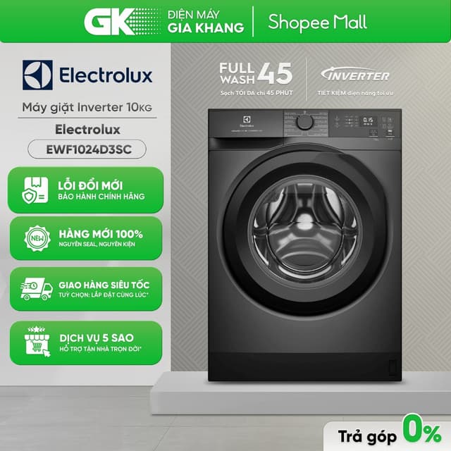 EWF1024D3SC - Máy Giặt Electrolux UltimateCare 300 Inverter 10 Kg [Toàn Quốc] - Ảnh 5