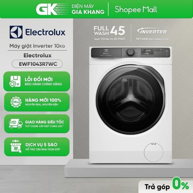EWF1043R7WC - Máy Giặt Electrolux Ultimatecare 700 Inverter 10 Kg [Toàn Quốc] - Ảnh 12