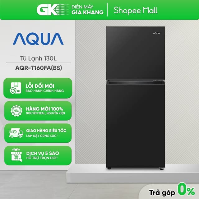 AQR-T160FA(BS) | AQR-T220FA(FB) - Tủ Lạnh Aqua 130 Lít / 189 Lít [Toàn Quốc]{GIẢM 10%} - Ảnh 12