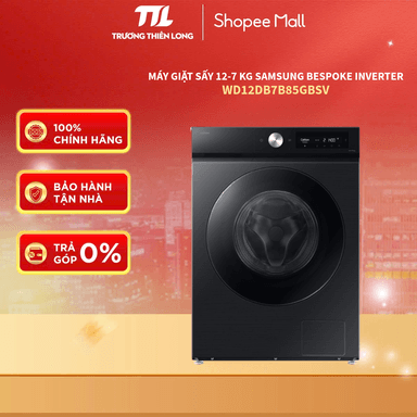 So sánh giá WD12DB7B85GBSV - Máy Giặt Sấy 12-7 Kg Samsung Bespoke Inverter WD12DB7B85GBSV [FREESHIP HCM] rẻ nhất?