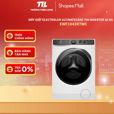 So sánh giá EWF1043R7WC - Máy Giặt Electrolux Ultimatecare 700 Inverter 10 Kg [FREESHIP HCM] rẻ nhất?