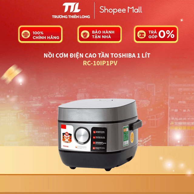 RC-10IP1PV - Nồi cơm điện cao tần Toshiba 1 lít RC-10IP1PV - Ảnh 12