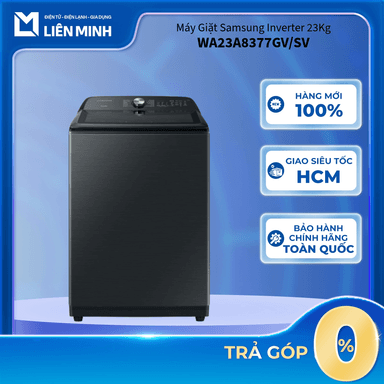 So sánh giá WA23A8377GV/SV - Máy Giặt Samsung Inverter 23 Kg [GIÁ MÁY] rẻ nhất?
