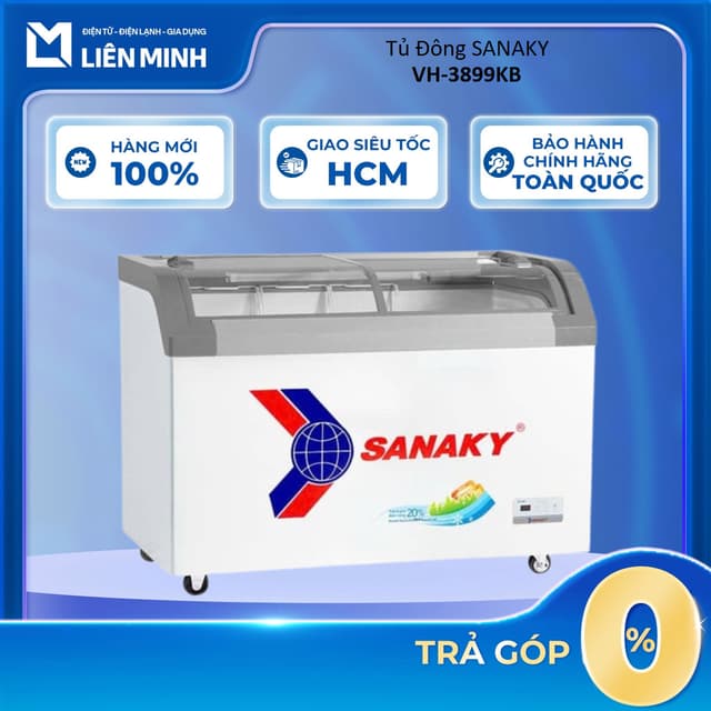 VH-3899KB - Tủ Đông Sanaky 280 Lít VH-3899KB [Giao Toàn Quốc] - Ảnh 11
