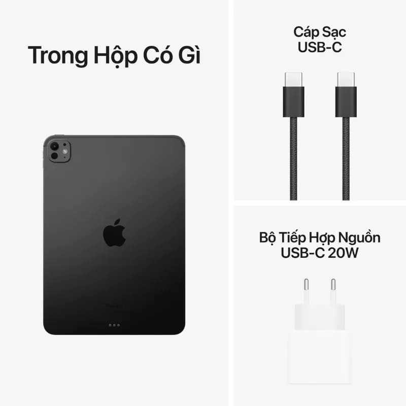 So sánh Máy tính bảng iPad Pro M4 11 inch WiFi 1TB vs Máy tính bảng iPad Pro M5 11 inch WiFi 1TB