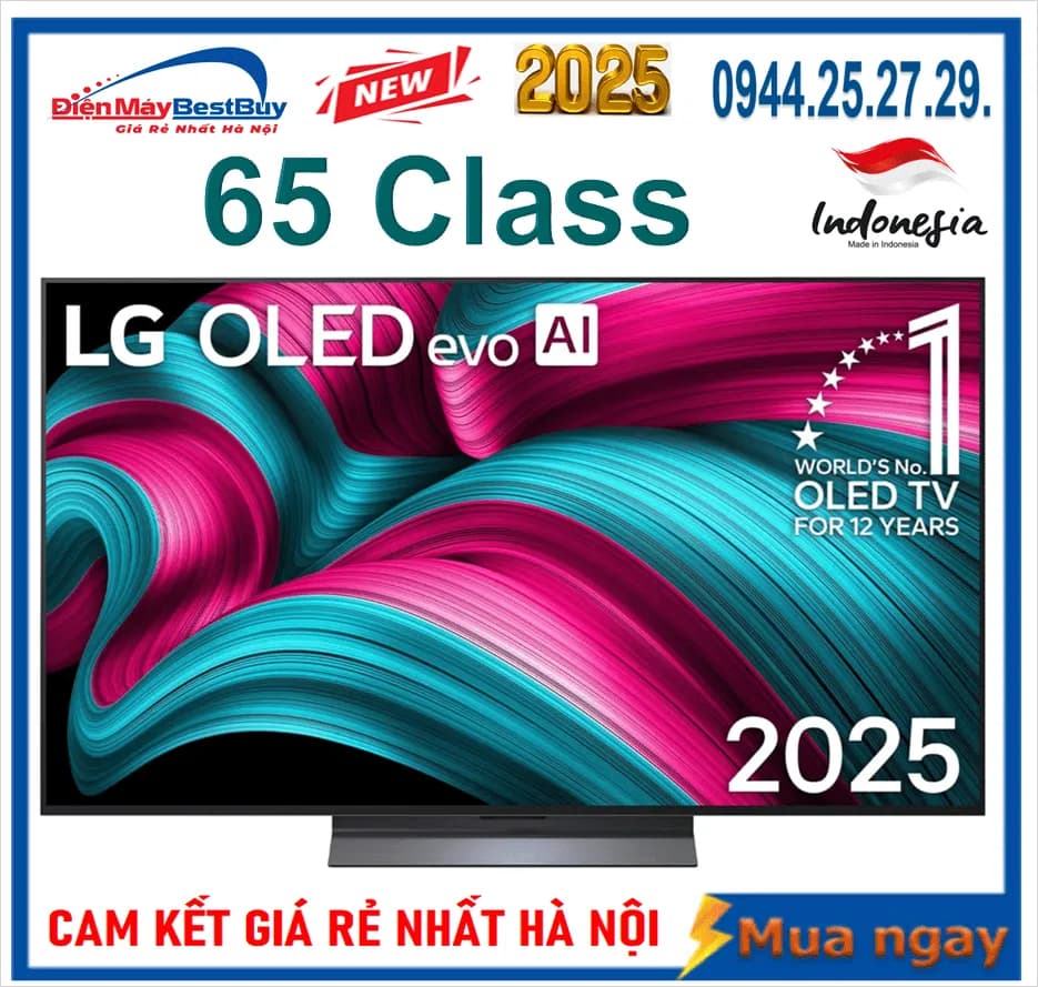 So sánh Smart Tivi OLED LG AI 4K 65 inch 65C3PSA vs Smart Tivi OLED evo LG AI 4K 65 inch OLED65C5PSA
