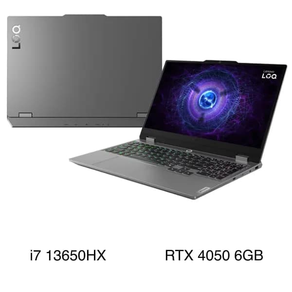 So sánh Laptop Lenovo Gaming LOQ 15IRX9 – 83DV01ALVN (i7 13650HX, 16GB, 512GB, RTX 4050 6GB, Full HD 144Hz, Win11) vs Laptop MSI Gaming Katana 15 B13VFK – 676VN (i7 13620H, 16GB, 1TB, RTX 4060 8GB, Full HD 144Hz, Win11)