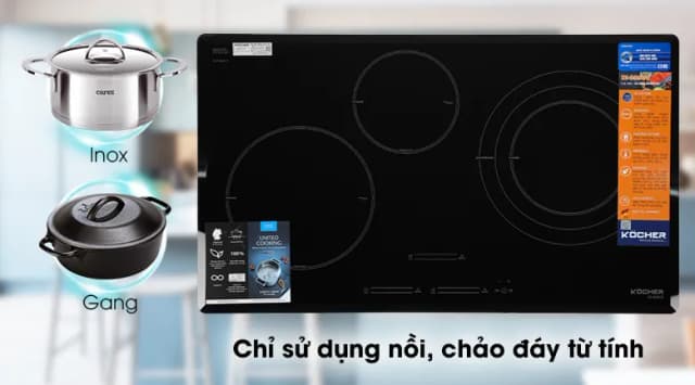 Top 1 so sánh giá Bếp từ 3 vùng nấu lắp âm Kocher DI-855GE - Tìm sản phẩm giá rẻ nhất - Ảnh 13