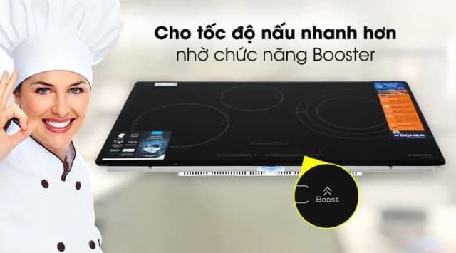 Top 1 so sánh giá Bếp từ 3 vùng nấu lắp âm Kocher DI-855GE - Tìm sản phẩm giá rẻ nhất - Ảnh 17