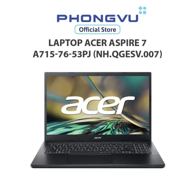 Laptop Acer Aspire 7 A715 76 53PJ - NH.QGESV.007 (i5 12450H, 16GB, 512GB, Full HD, Win11) - 20