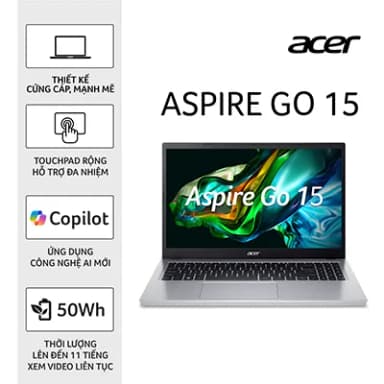 Laptop Acer Aspire Go AG15 31P 30M4 - NX.KRPSV.004 (i3 N305, 8GB, 256GB, Full HD, Win11) - 20
