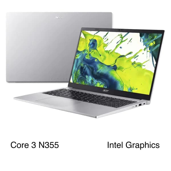 Laptop Acer Aspire Lite 15 AL15-33P-38BA - NX.D2KSV.001 (Core 3 N355, 8GB, 256GB, Full HD, Win11) - Ảnh 1