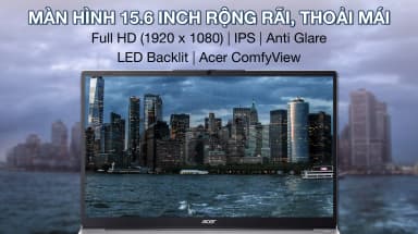 Laptop Acer Aspire Lite 15 AL15 41P R3QL - NX.J54SV.001 (R7 5700U, 8GB, 512GB, Full HD, Win11) - 14