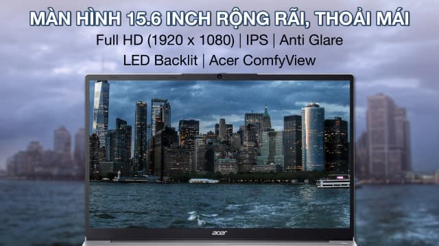 Laptop Acer Aspire Lite 15 AL15 41P R3QL - NX.J54SV.001 (R7 5700U, 8GB, 512GB, Full HD, Win11) - 14