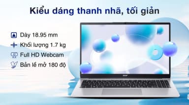 Laptop Acer Aspire Lite 15 AL15 42P R8E6 - NX.D34SV.001 (R5 7430U, 16GB, 512GB, Full HD, OfficeH24+365, Win11) - 3