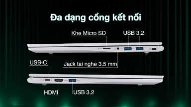 Laptop Acer Aspire Lite 15 AL15 72P 581V - NX.D4CSV.001 (i5 13500H, 16GB, 512GB, Full HD, Win11) - 14