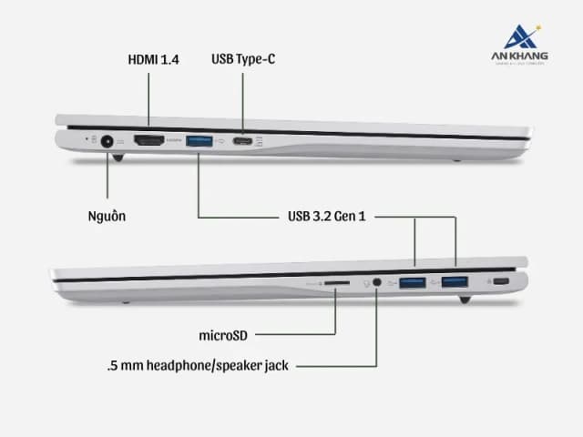 Laptop Acer Aspire Lite 15 AL15 72P 581V - NX.D4CSV.001 (i5 13500H, 16GB, 512GB, Full HD, Win11) - 20