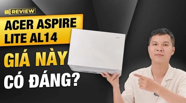 Laptop Acer Aspire Lite AL14 52M 54CJ - NX.J39SV.002 (i5 1334U, 16GB, 512GB, WUXGA, Win11) - 16