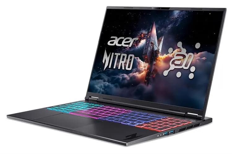 So sánh giá Laptop Acer Gaming Nitro V 16S AI ProPanel ANV16S 61 R9ZV - NH.QXPSV.002 (R7 AI 350, 32GB, RTX 5060 8GB, 2K+ 180Hz, Win11) - Tìm sản phẩm giá rẻ nhất - Ảnh 1