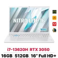 Laptop Acer Gaming Nitro Lite 16 NL16 71G 71UJ - NH.D59SV.002 (i7 13620H, 16GB, 512GB, RTX 3050 6GB, Full HD+ 165Hz, Win11) - Giá rẻ nhất hôm nay - Ảnh 35
