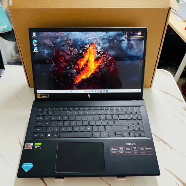 Laptop Acer Gaming Nitro V 15 ANV15 41 R2UP - NH.QPGSV.004 (R5 6600H, 16GB, 512GB, RTX 2050 4GB, Full HD 165Hz, Win11) - 18