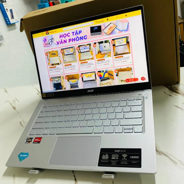 Laptop Acer Swift Go 14 41 R251 - NX.KG3SV.005 (R5 7430U, 16GB, 1TB, Full HD, Win11) - 11