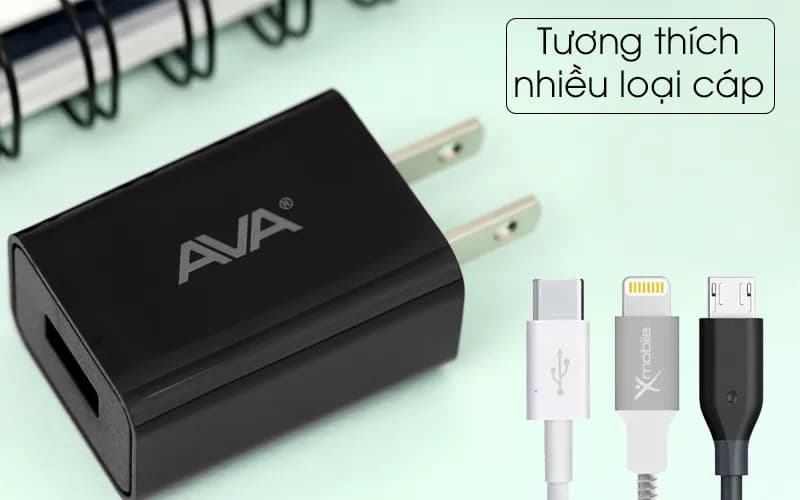 Adapter sạc USB 5W AVA DS432 - Giá rẻ nhất hôm nay - Ảnh 3