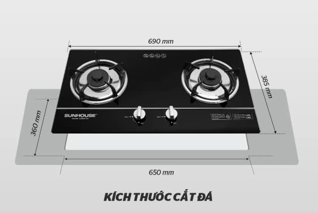 So sánh giá Bếp ga âm Sunhouse SHB501MT rẻ nhất? - Ảnh 11