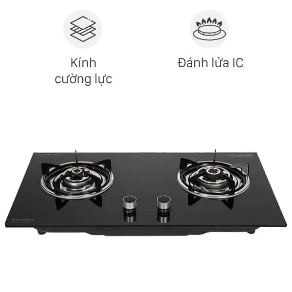 Bếp ga âm Sunhouse SHB507-MT - Ảnh 6