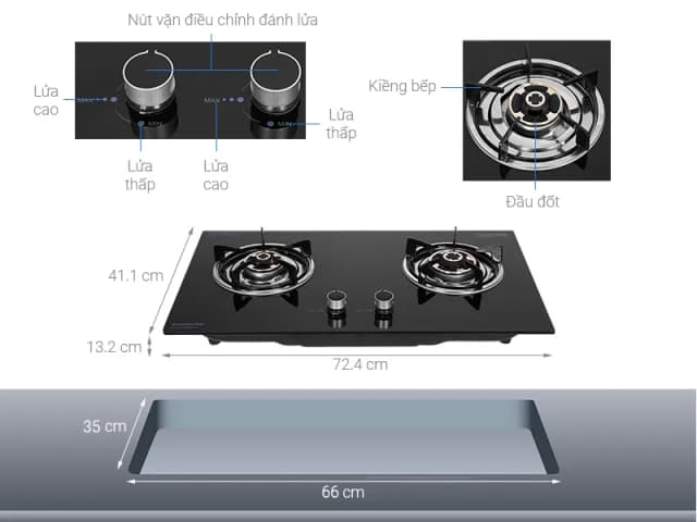 So sánh giá Bếp ga âm Sunhouse SHB507-MT rẻ nhất? - Ảnh 6