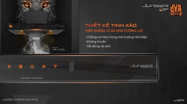 So sánh giá Máy hút mùi áp tường Junger Leopard HRJ-702L rẻ nhất? - Ảnh 10