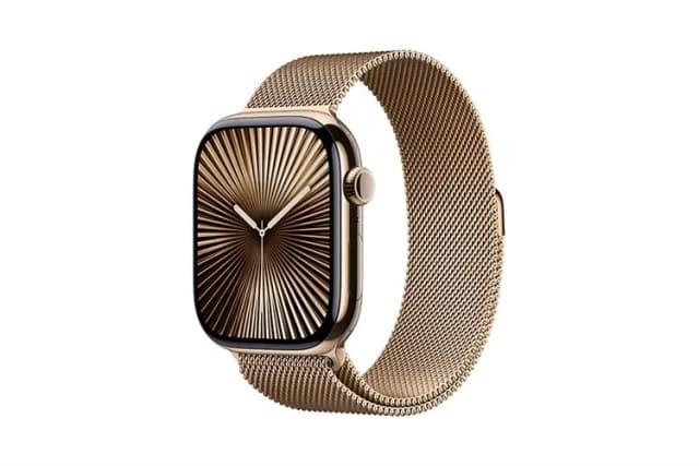 Apple Watch Series 10 GPS + Cellular 46mm viền Titanium dây Milan - Ảnh 7