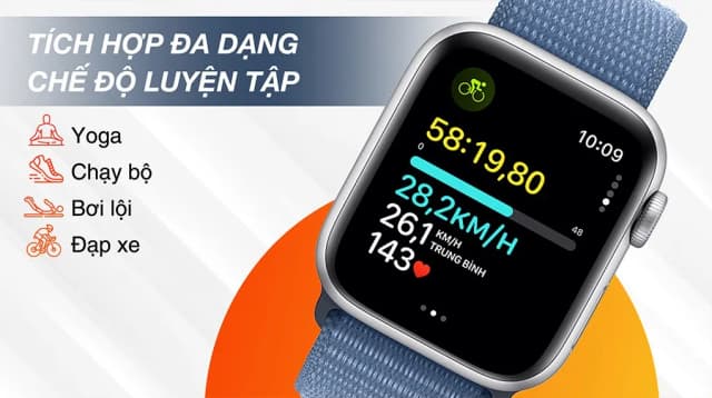 Top 1 so sánh giá Apple Watch SE 2 2023 GPS 44mm viền nhôm dây vải - Tìm sản phẩm giá rẻ nhất - Ảnh 12