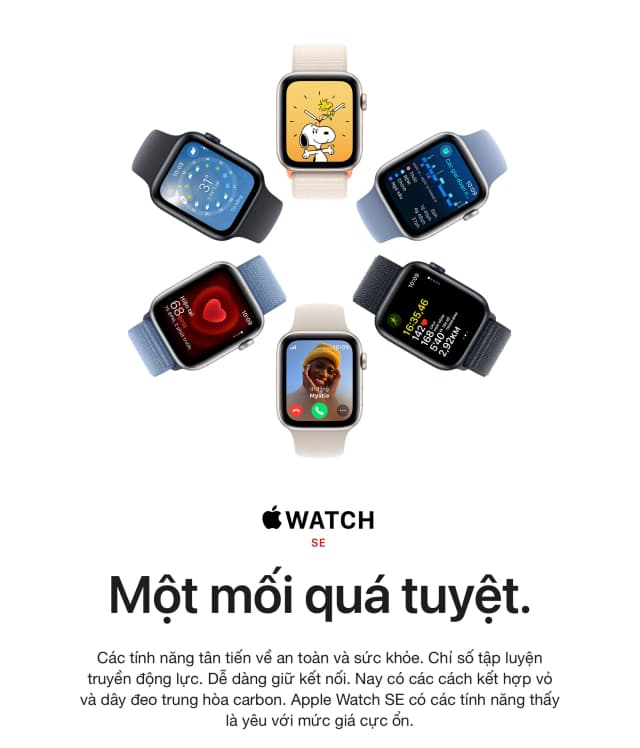 Top 1 so sánh giá Apple Watch SE 2 2023 GPS 44mm viền nhôm dây vải - Tìm sản phẩm giá rẻ nhất - Ảnh 19