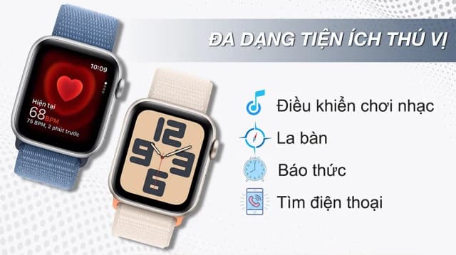 Top 1 so sánh giá Apple Watch SE 2 2023 GPS 44mm viền nhôm dây vải - Tìm sản phẩm giá rẻ nhất - Ảnh 7