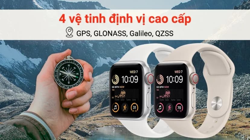 Apple Watch SE 3 GPS + Cellular 44mm viền nhôm dây thể thao - Giá rẻ nhất hôm nay - Ảnh 18