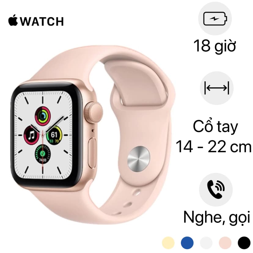 Apple Watch SE 3 GPS + Cellular 44mm viền nhôm dây thể thao - Giá rẻ nhất hôm nay - Ảnh 8