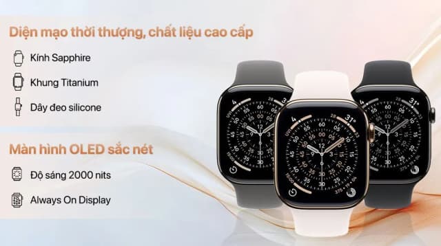 So sánh giá Apple Watch Series 11 GPS + Cellular 42m viền Titanium dây thể thao rẻ nhất? - Ảnh 4