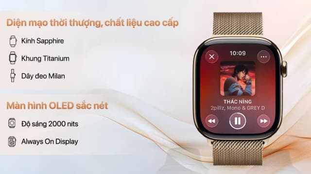 So sánh giá Apple Watch Series 11 GPS + Cellular 46mm viền Titanium dây Milan rẻ nhất? - Ảnh 11