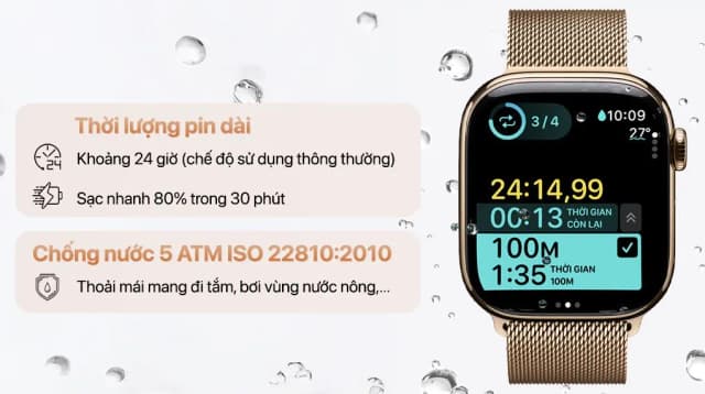 So sánh giá Apple Watch Series 11 GPS + Cellular 46mm viền Titanium dây Milan rẻ nhất? - Ảnh 19