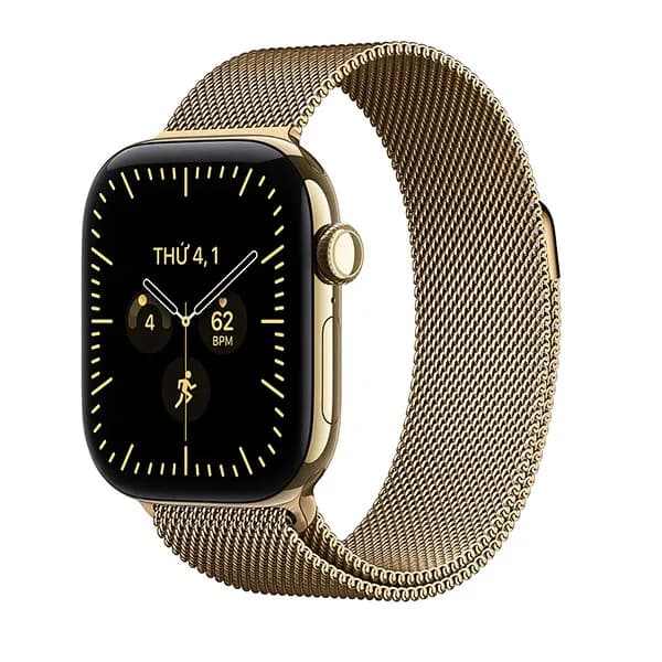 Apple Watch Series 12 GPS + Cellular 42mm viền Titanium dây Milan - Ảnh 9