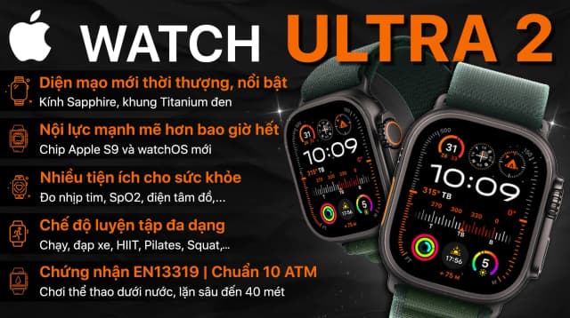 So sánh giá Apple Watch Ultra 2 GPS + Cellular 49mm viền Titanium đen dây Alpine rẻ nhất? - Ảnh 17