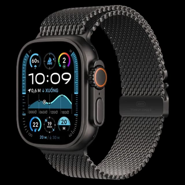 So sánh giá Apple Watch Ultra 2 GPS + Cellular 49mm viền Titanium đen dây Alpine rẻ nhất? - Ảnh 6